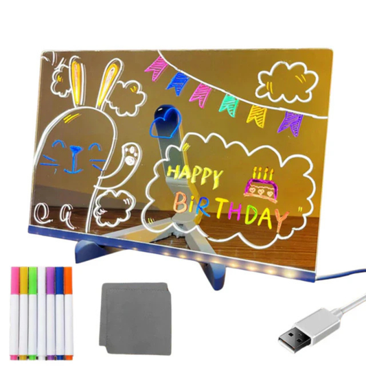 PIZARRA MAGICA CON LUCES LED
